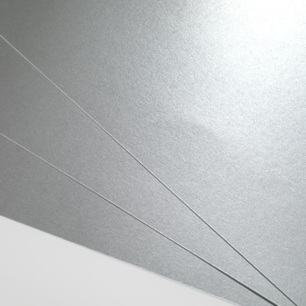 Geschenkpapier SIRIO PEARL, Platinum, 72 x 102 cm