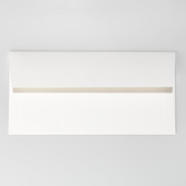 SAVILE ROW PLAIN, White - DIN lang 11 x 22 cm